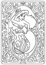 Coloring Ariel Disney Pages Printable Lovely sketch template