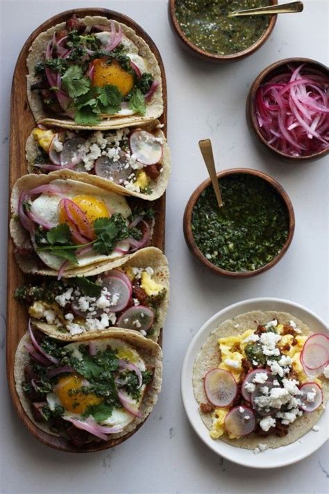 breakfast taco recipes  spice   morning routine food