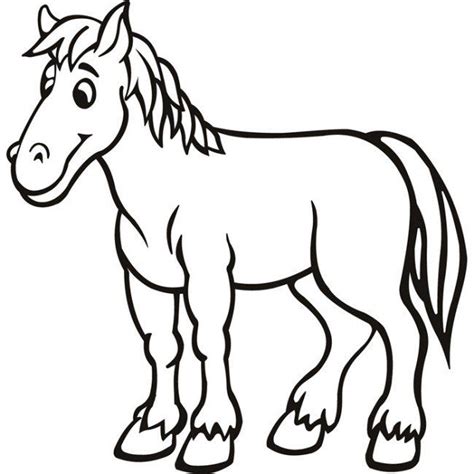 black  white drawing   horse