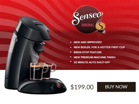 senseo original coffeemaker  originals coffee maker brewing