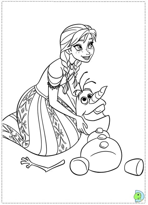 disney frozen colouring pages