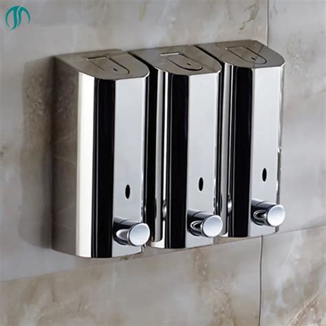 mlx hand wall mount zeep sanitize zeepdispenser nozzle badkamer hand zeepdispenser muur rvs