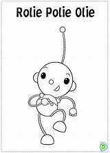 Coloring Pages Polie Olie Rolie Rolly Polly Bugs Dinokids Template Bug Close Print sketch template