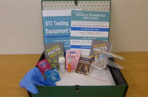 sti testing equipment pack sexual health sheffield meeting your