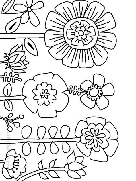 plant coloring page coloring home