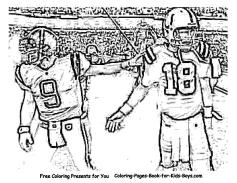 football coloring pages printable coloring home