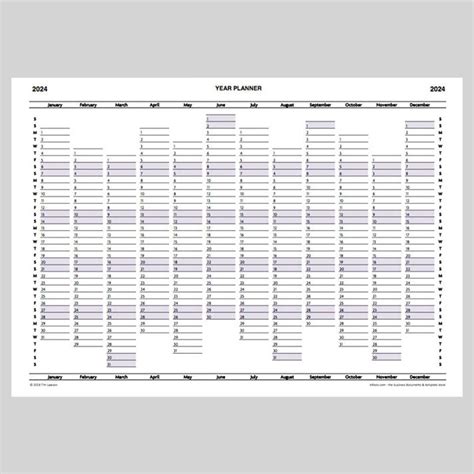 planner template