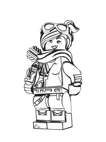 lego  unikitty coloring pages