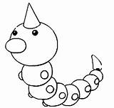 Weedle Onix Coloringpagesonly sketch template