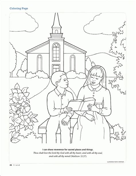church coloring pages coloring home