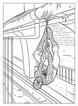 Spiderman Coloring Pages Coloringpages1001 sketch template