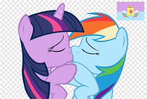 torta  arco iris traco pinkie twilight sparkle pony kiss arco iris