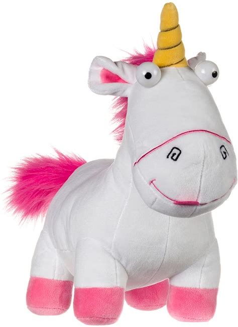 despicable   dm fluffy unicorn soft toy large unicorn