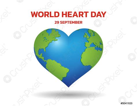 world heart day stock vector  crushpixel