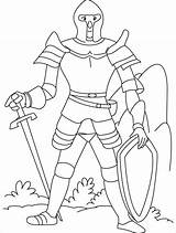 Coloring Pages Warrior Knight Warriors Medieval Knights Greek Great Vampire Kids Dark Color Drawing Printable Getcolorings Getdrawings Sword Colouring Clipart sketch template
