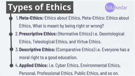 types  ethics dimension branches meta prescriptiveapplied