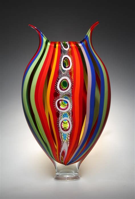 Jazz Foglio By David Patchen Art Glass Vessel Artful Home