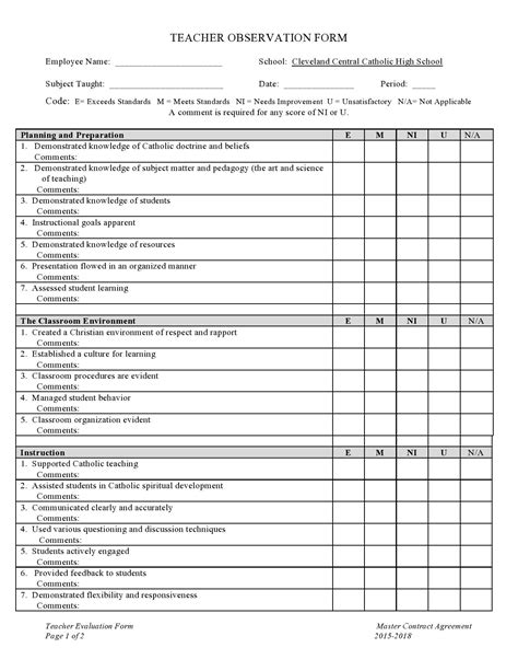 leadership evaluation form fillable printable   forms porn