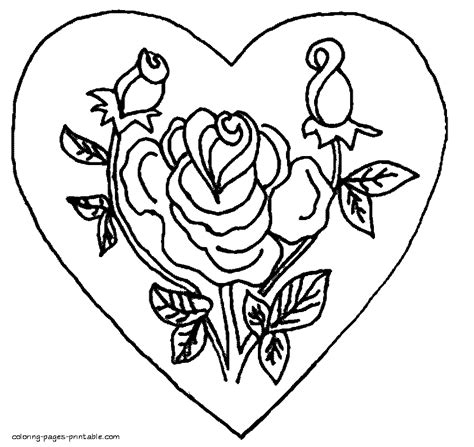 love heart coloring pages    print coloring pages