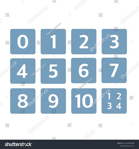emoji numbers images stock  vectors shutterstock