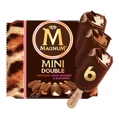 magnum mini double chocolate mulberry ml