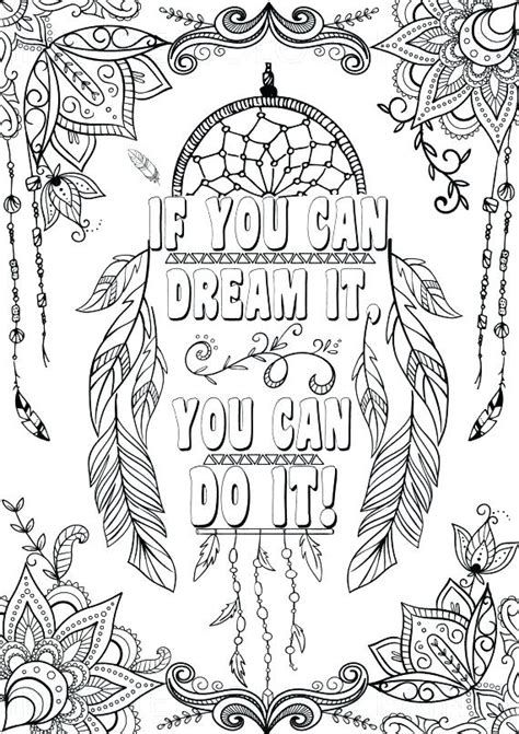 printable quote coloring pages  getdrawings