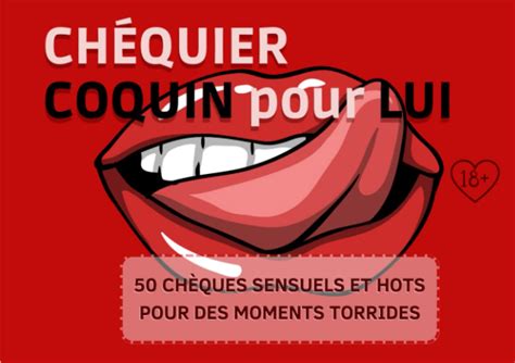 Chéquier Sexy Pour Lui 50 Chèques Hot à Offrir à Son Homme Pour Des