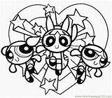 Powerpuff Getcolorings sketch template