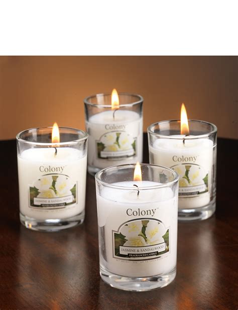 votive scented candle chums