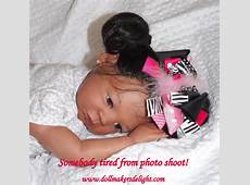 Reborn African American Baby Doll Bi Racial by DollmakersDelight