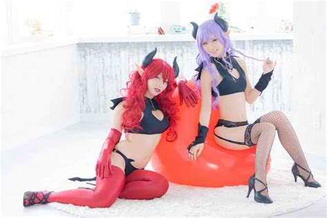 cosplay as a sexy soul sucking demon with new succubus swimwear from japan soranews24 japan news