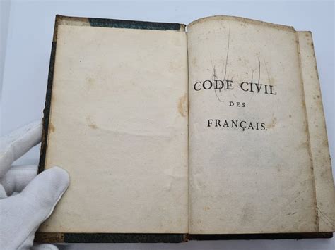 napoleon bonaparte premier code civil des francais  catawiki