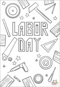 labor day coloring page  printable coloring pages