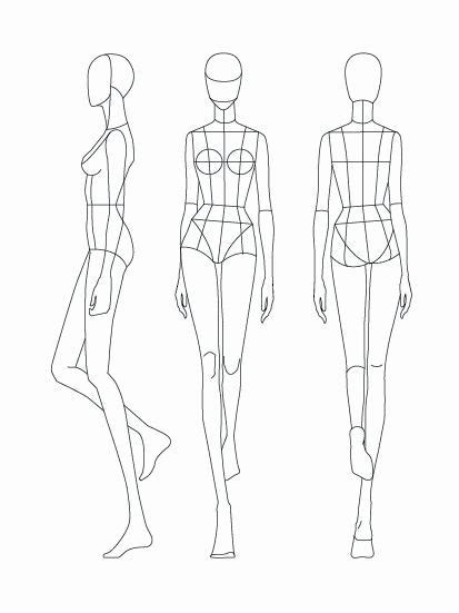 mannequin template  fashion design luxury  fashion figure