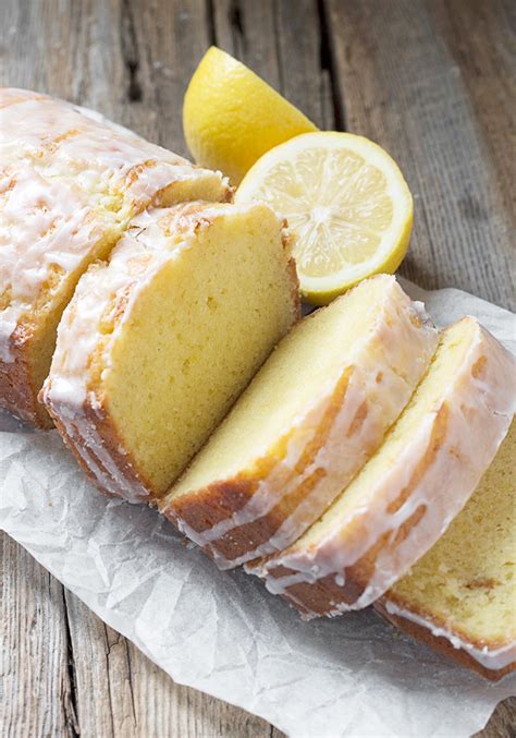 lemon pound cake loaves recipe