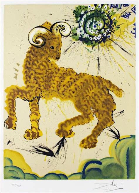 salvador dali twelve signs of the zodiac star sign style