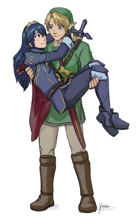 Link X Lucina Video Games Amino
