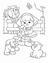 Coloring Pages Barn Little People Realistic Princess Simple Drawing Getcolorings Print Fisher Price Getdrawings Printable sketch template