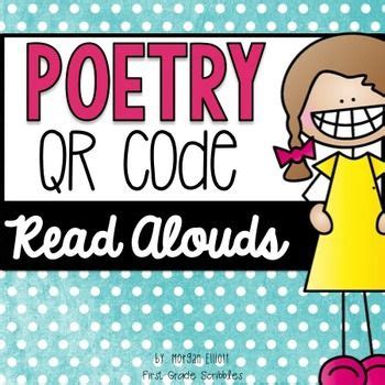 poetry qr code read alouds qr code read alouds read aloud listen  reading