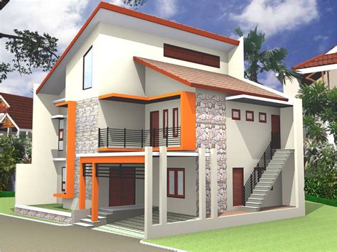 model rumah tingkat idaman minimalis modern house design minimalist