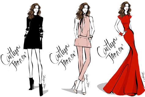 7 fashion illustrators style caitlyn jenner s new look new york post