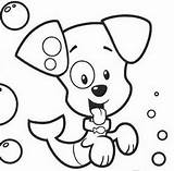 Coloring Bubble Guppies Pages Puppy Bubbles Printable Print Birthday Kids Guppy Color Cake Sketch Party Colouring Blowing Clipart Sketches Book sketch template