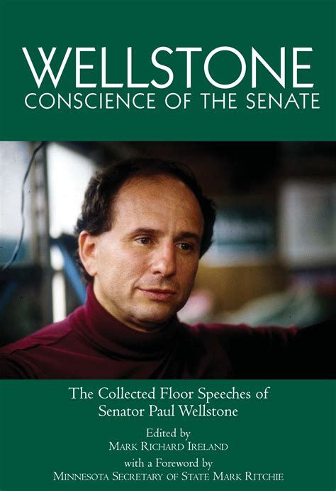 wellstone conscience   senate  collected floor speeches