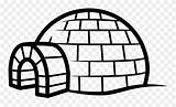 Igloo Pinclipart Clip Clipartkey sketch template