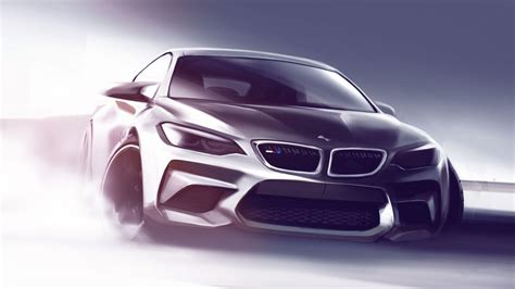 bmw concept cars car drawing hd wallpapers desktop  mobile