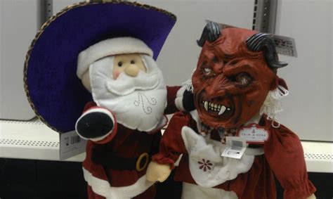 pimping santa getting evil with mrs claus christmas before halloween