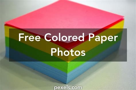 amazing colored paper  pexels  stock