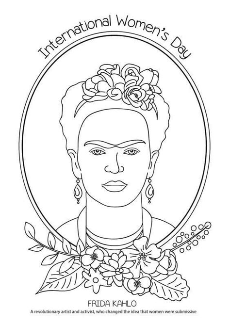 printable international womens day coloring pages love
