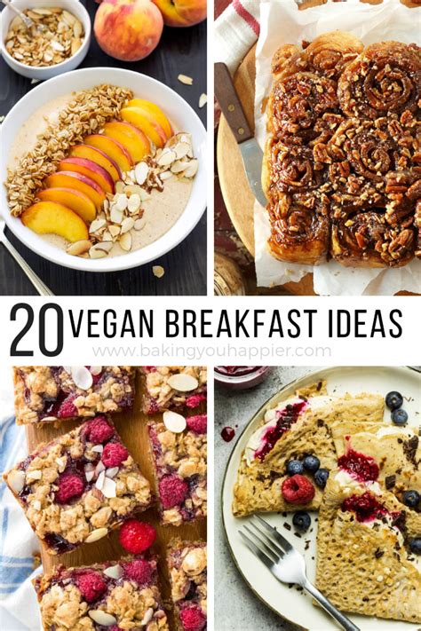 Quick And Easy Vegan Breakfast Ideas Baking You Happier