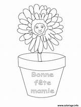 Fete Mamie Coloriage Mere Meres sketch template